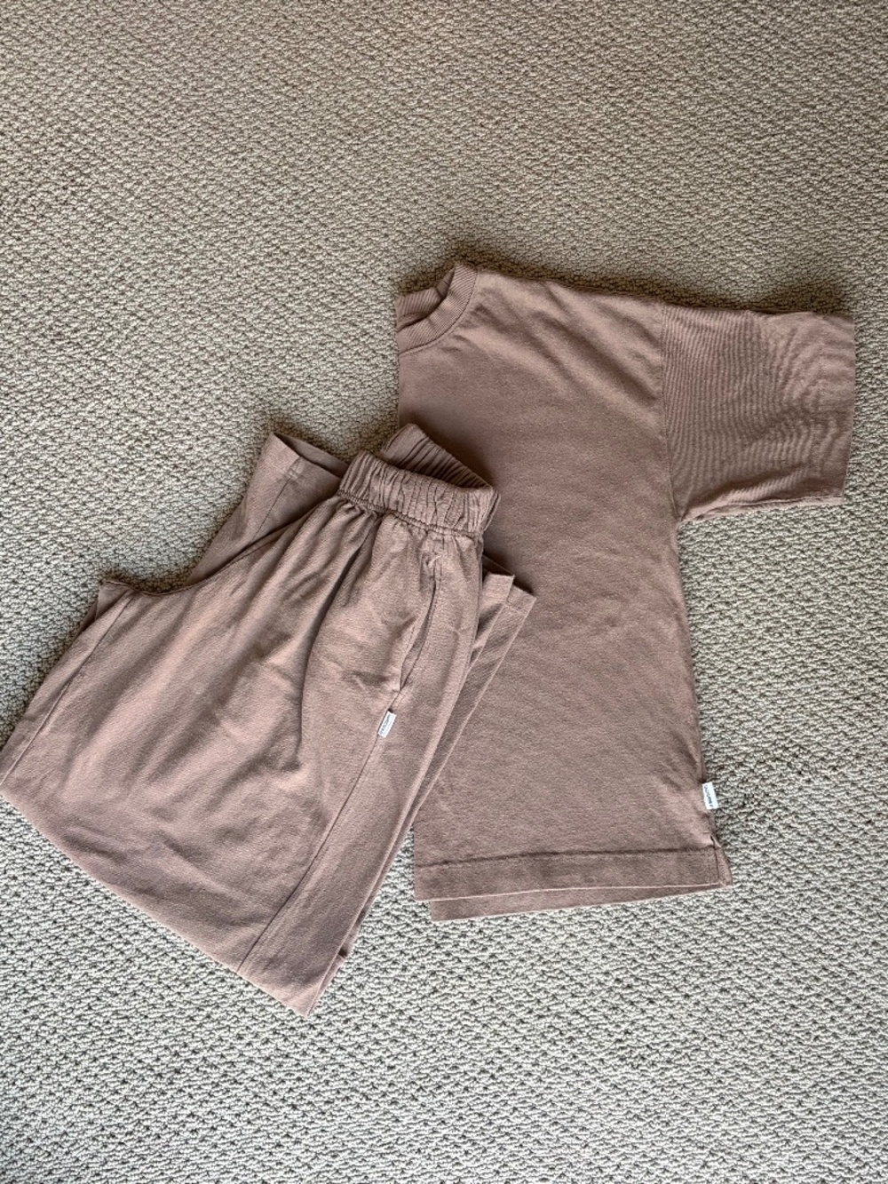 LE BON SHOPPE (set) Cotton Bare Pants & Jayden Tee Mushroom Small / XS - Picture 9 of 9